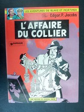 JACOBS Blake et Mortimer L'affaire du collier éd 9f de 1977