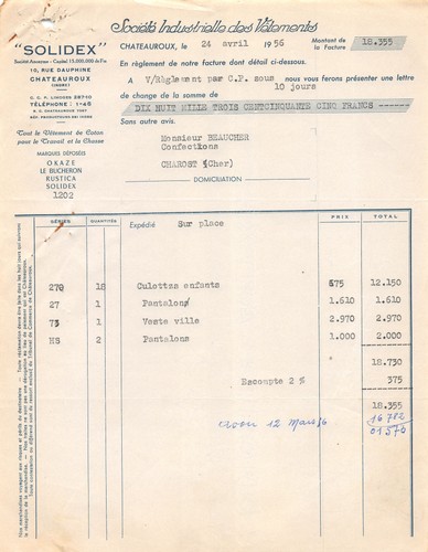 1956 societe industrielle - 1956,