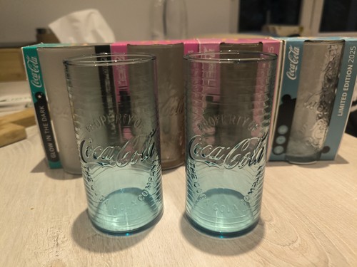Lot verres coca cola - 6,