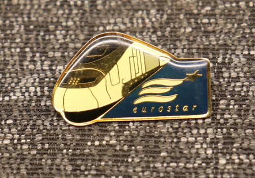 Vintage eurostar enamel - vintage,