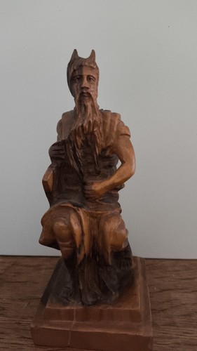 Ancienne statue moïse - ancienne,