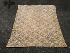 Ancien Boutis provençal couverture pique floral fait main patchwork