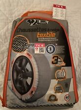 CHAUSSETTES A NEIGE TEXTILE HOMOLOGUÉES XL PERFORM TOOLS TX 6 MAXIGRIP Neuve !