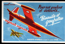 BUVARD - Biscuits et gaufrettes VIGNALS. Buvard Trident. TBE (CLA109)
