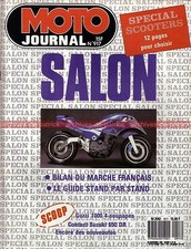 MOTO JOURNAL  917 Essai Test HONDA CB 350 Racing 125 CRM SUZUKI DR 650 RS 1989
