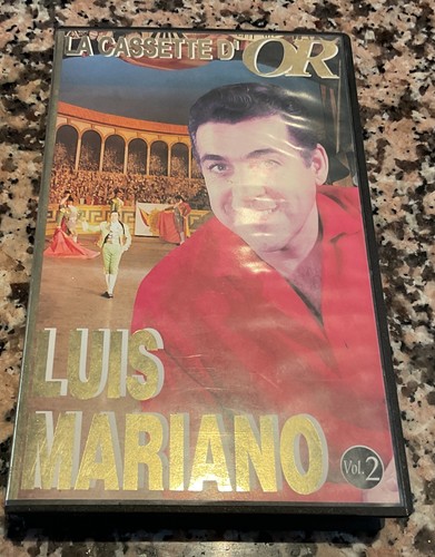 Luis mariano cassette vhs vol - mariano,