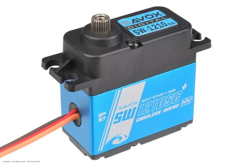 Servo étanche 1210sg 6v - servo, sw-1210sg+