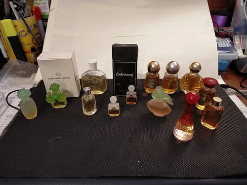 Lot miniatures parfum grès - parfum,