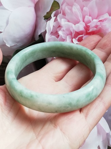 Bracelet jonc ancien - en, jade