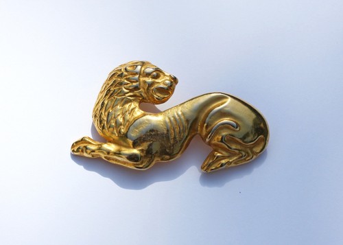 Broche lion vintage - broche,