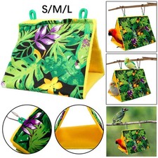 Oiseau Perroquet Nid Hamac Tente Suspendue Lit De Couchage Cage Hutte Pour