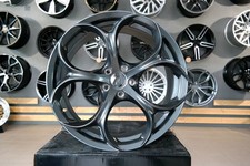 4X R19 Pouce 5x110 Jantes Alfa Romeo Rolo Style Gun Metal: S'adapte Pour Giulia