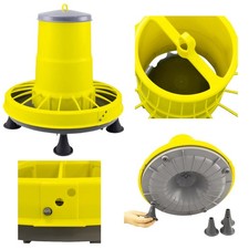 MANGEOIRE COMPACTE DE 12/22 KG AVEC GRILLE ANTI-CRAQUEMENT ET 3 PIEDS