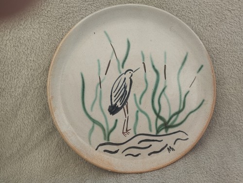 Ancienne assiette grès - en,