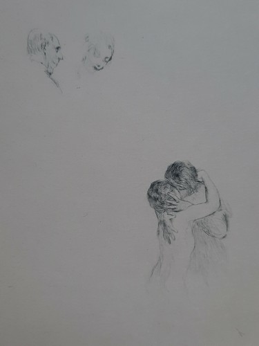 Couple baiser henri riche - couple, le