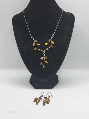 Parure argent 925 collier - 925,