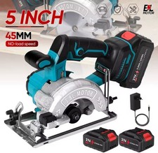Scie circulaire sans fil électrique batterie Makita 18V couper bois précision MK