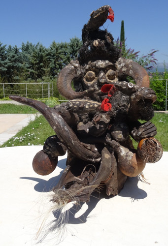 Fétiche anang tête mort - fétiche,