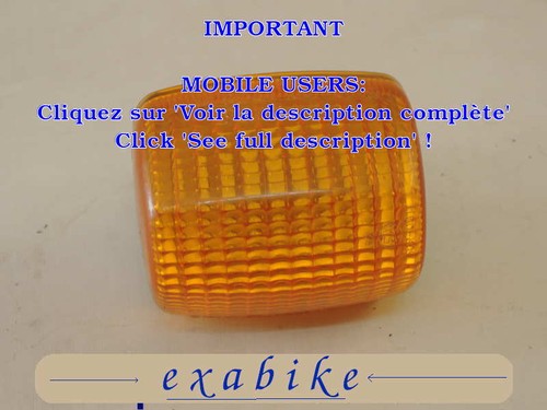 Cabochon clignotant avant - cabochon,