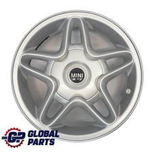 Mini Cooper R50 R56 Argent Jantes Alu 16 " S-WINDER 102 6,5J Et : 48 6768584