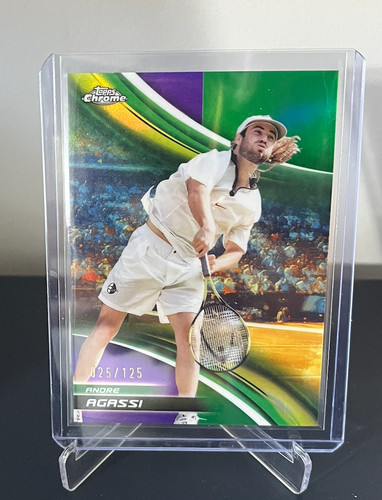 Andre agassi 125 - agassi, topps