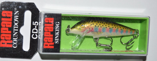 Rapala cd05 rt rainbow - cd-5,
