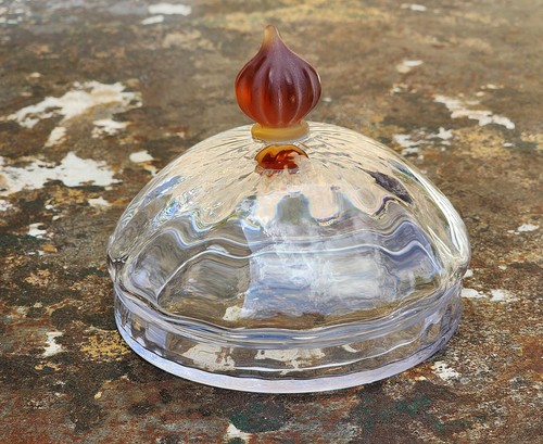 Cloche art deco style daum - art,