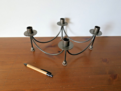 Bougeoir table fer - fer, forgé