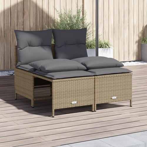 Salon jardin avec coussins - avec,
