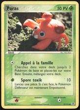 Carte Pokémon Paras 72/112