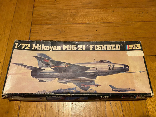 Heller mikoyan mig 21 - heller,