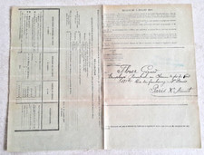 Rares documents anciens