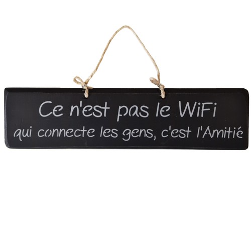 Plaque décorative bois - en,
