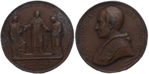Médaille vatican léon xiii - -,