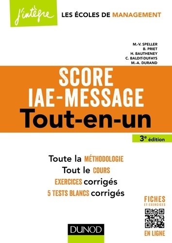 Score iae message éd - éd.,