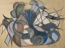 Oeuvre cubiste 1962 - oeuvre, de
