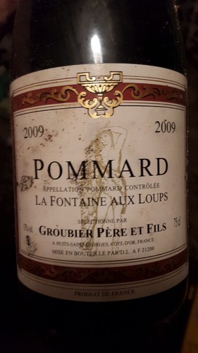 Bouteilles 2009 pommard la - 20,