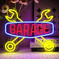 Garage - Panneau néon LED