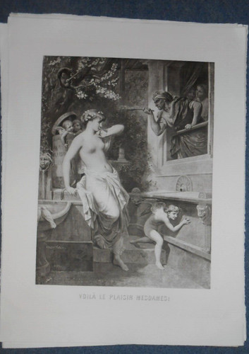 Gravure grande litho jeune - grande,