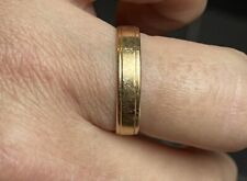 Alliance Bague Mariage Homme Or 18 Carats 4 Grammes Taille 60