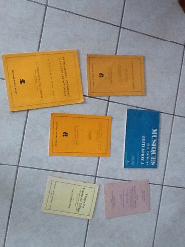 Rare lot livres - , solfege