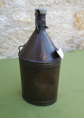 Ancienne gourde fer blanc - ancienne,
