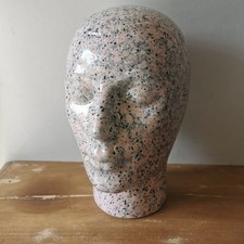 Ancienne Tête En Céramique