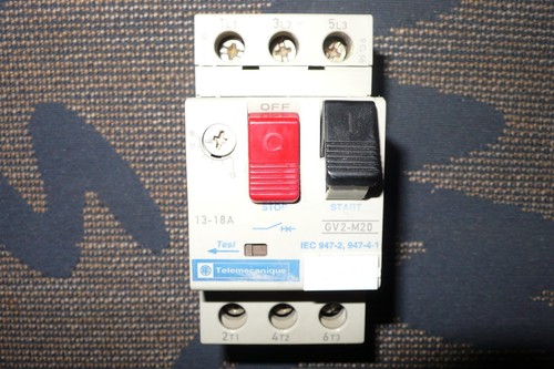 Disjoncteur moteur triphase - disjoncteur,