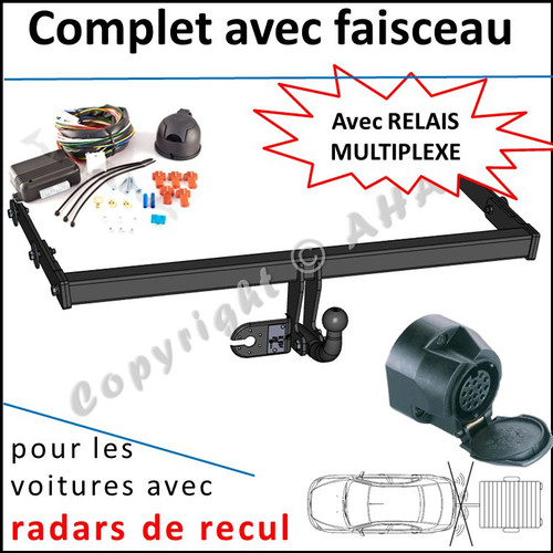 Attelage pour golf break - vw,