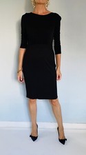 Robe moulante noire LK BENNETT - Taille 38 EUR (UK 10)