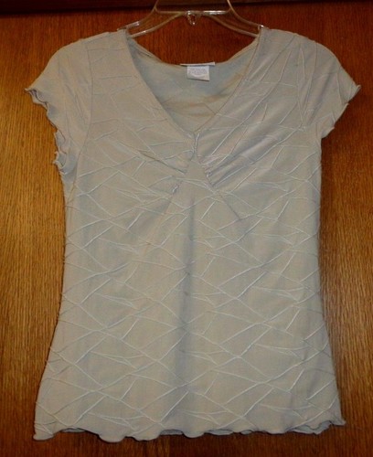 Woman beige top - l,