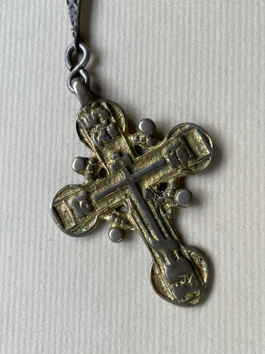Ancienne croix orthodoxe - et, sa