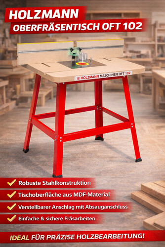 Table fraisage holzmann - table,