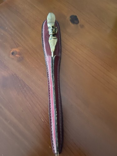 Rare coupe papier ancien - papier,